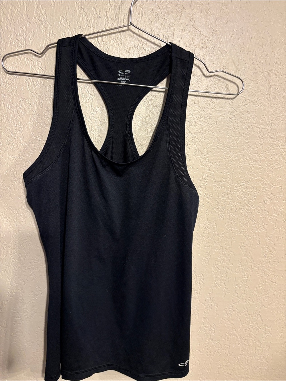 *** Champion duo dry women’s exercise workout tank top small black
